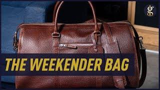 LEATHER WEEKENDER BAG | 5 Qualities To Look For In A Duffle Bag (Beckett Simonon Davis)