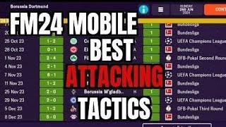 THE BEST FM24 MOBILE ATTACKING TACTIC | GOT TOP 6 WITH BRIGHTON | Football Manager 2024