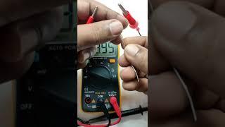 Check the Voltage of Zenar Diode