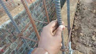 तीन मंजिला घर का reinforcement detail | Steel bar detail for 3 storey house construction