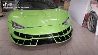 AUDI R8 J-EMOTION DESIGN AND CUSTOM MADE BODYKIT AND CUSTOM NEON LIGHT