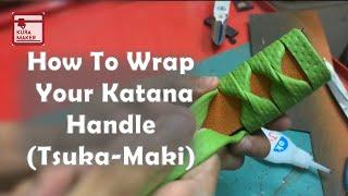 How To : Wrap Katana Handle (Tsuka-Maki)