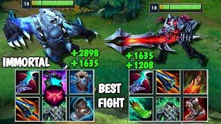 INFINITE HEALING VOLIBEAR vs AATROX FULL BUILD FIGHTS & Best Moments!