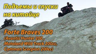 Спуск и подъем. Что может китайский квадроцикл за $1500 (Forte Braves 200, он же Avantis Hunter 200)