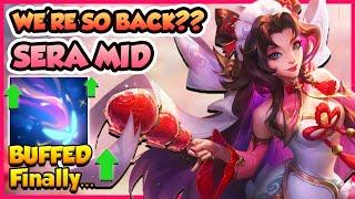  SERAPHINE MID FINALLY GOT BUFFED (AND SHE EATS) | Challenger Seraphine Mid | Erick Dota