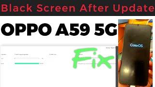 OPPO A59 5G Blank Display After Update Fix | OPPO Auth Flash | RFT Loader