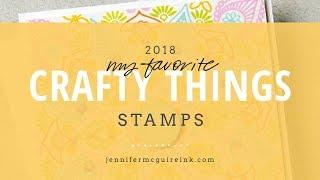 My Favorite Crafty Things 2018: STAMPS