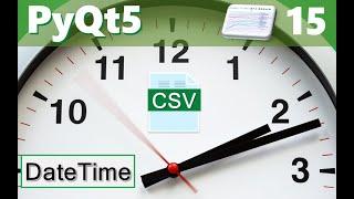 Matplotlib based GUI to plot time series data: PyQt5 tutorial - Part 15