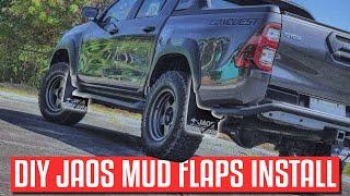 How To Install JAOS Mudflaps | Toyota Hilux