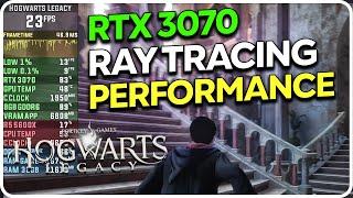 Hogwarts Legacy RTX 3070 Performance Ultra Settings - Ray Tracing - DLSS