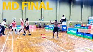 FINAL | EDWIN /ROHIT V/S ADHIN/Kamal ALL KERALA SENIOR RANKING BADMINTON  TOURNAMENT