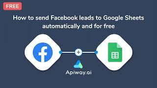 How to send Facebook leads ads data to Google Sheets (Excel) | Facebook lead form automation 2023