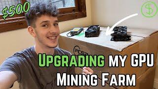 Upgrading my GPU Mining Farm!