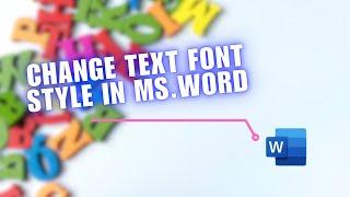  TUTORIAL: How to Change Text Font Style in Microsoft Word App | Step by Step