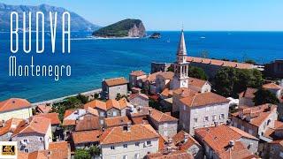   4K drone video of Budva, Montenegro.