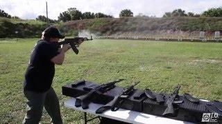 IO Inc Inter Ordnance Full Auto AK-47 Range Demonstration