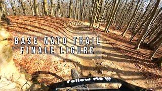 Base Nato Trail - Finale Ligure Mountainbike 2024 // Full Run GoPro POV