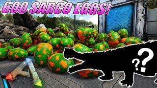 600 SARCO EGGS! ARK SARCO BREEDING AND MUTATIONS! Ark Survival Evolved Mutation Zoo