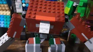 Lego Minecraft Mutant Bouldering Zombie stop motion