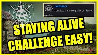 Destiny 2- Leftovers/ Staying Alive Raid Challenge (EASY) Garden of Salvation