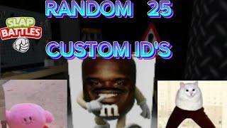 25 RANDOM slap battles custom glove texture id's that are goofy ahh