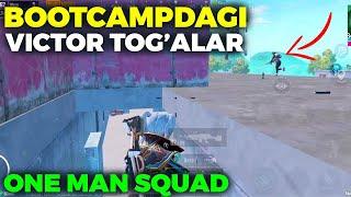 30K BO'LDIK HAMMAGA RAHMAT  / ONE MAN SQUAD BOOTCAMP PUBG MOBILE