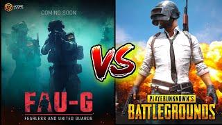 FAUG vs PUBG | Unban Pubg mobile | Game comparison