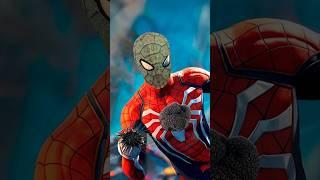 Spider-man ASMR Animation #shorts #satisfying #sounds #facecleanup #marvel #spiderman #superhero