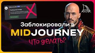  Блокировка Midjourney. Что делать? + оплата без посредников