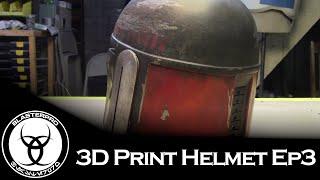BlasterPro's 3D Printed Mandalorian Helmet Build Ep 3: Masking, Layered Paintjob, and Weathering