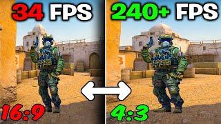 How To Get Stretch Resolution in CS2 | MAX FPS BOOST | Tutorial