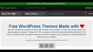 Free WordPress | Woocommerce | Opencart - Themes & Plugins -[ purchasetheme.com ]