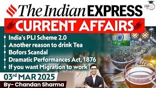 Indian Express Analysis | 3rd March 2025 | The Indian Express Newspaper Analysis #news