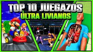  10 Mejores Juegos LIVIANOS de BAJOS RECURSOS para PC (pesan menos de 100MB)  