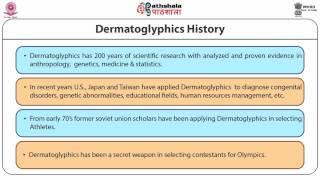 Dermatoglyphics in Forensic Anthropology (ANT)