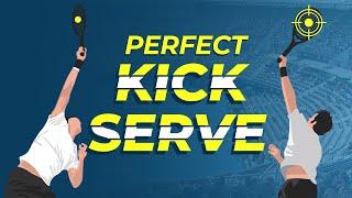 The Perfect KICK SERVE Contact Point And How To Find It