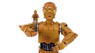 LEGO Star Wars Large C-3PO independent review! Great build, face less cursed than we thought 75398