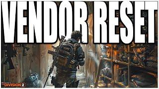 The Division 2 - WEEKLY VENDOR RESET - DZ Items, Max Rolls, Named Items & More!