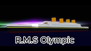 Roblox | build a boat for treasure | RMS Olympic speed build