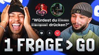 FIRMA AN DIE WAND  Eine Frage Go mit Aymen & Adam  | NIKLAS WILSON