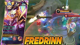 Last Match! Fredrinn Best Build and Amblem for new season! | Mobile Legends