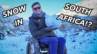 Wheelchair to Snowmobile - Finding Snow in South Africa