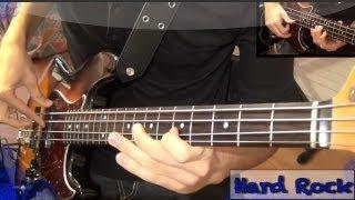 Explosive Hard Rock Bass solo