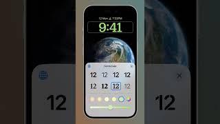 iOS 16 Trick: How to Change Clock Font & Color on the Lock Screen?