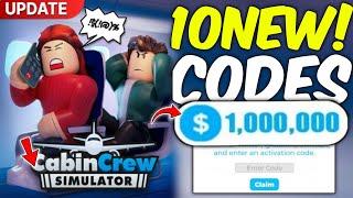 ️New️ALL WORKING CODES FOR CABIN CREW SIMULATOR IN September 2024!ROBLOX CABIN CREW SIMULATOR CODE