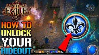 Path Of Exile 2: "Hideout" Guide! How To Unlock Hideouts In POE 2! Walkthrough (Guide)