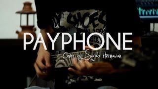 Maroon 5 - Payphone Electric Guitar Cover by Sugab Hermawan