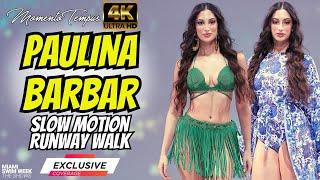 Experience Paulina Barbar's SLOW MOTION Runway Walks / Art Basel 2023 /4K