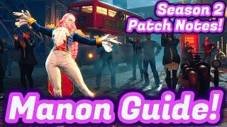Manon Patch Notes Review & Guide! - Street Fighter 6 "Manon" Gameplay Breakdown Combo Buffs Guide