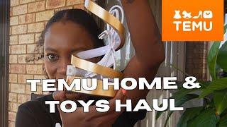 TEMU HOME & TOYS HAUL: Amazing quality products I’m impressed \\ Free shipping!